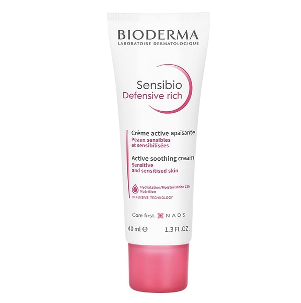 5. Bioderma - Sensibio Defensive Rich Nemlendirici Krem (40 ml)