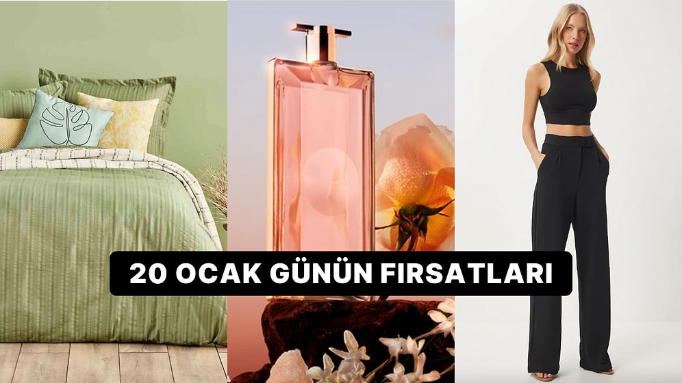 Bugün İndirimde Neler Var? Bella Maison Nevresim Takımı'ndan Lancome Ürünlerine 20 Ocak 2025 Günün Fırsatları