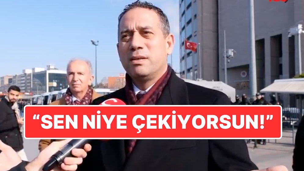 CHP’li Ali Mahir Başarır’dan Polis Kamerasına Tepki: "Sen Beni Niye Çekiyorsun Kardeşim!"