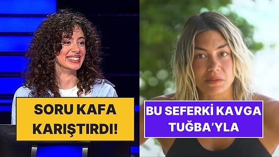 Milyoner'deki Garip Matematik Sorusundan Asena ve Tuğba'nın Çirkeflik Kavgasına TV Dünyasında Bugün Yaşananlar