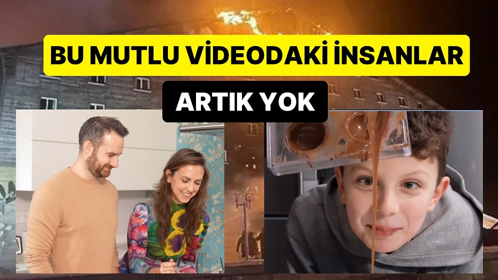 Bolu'daki Otel Yangınında Hayatını Kaybeden Tokcan Ailesinin Eğlenceli Yılbaşı Videosu Kahretti