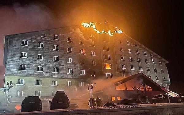 Bolu Kartalkaya Kayak Merkezi'ndeki Grand Kartal Otel’de meydana gelen yangının ardından 76 kişi hayatını kaybetti.