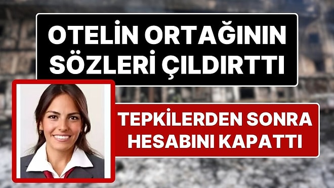 Grand Kartal Otel’in Ortağı ‘Hassasiyet’ Bekledi! Tepkilerin Ardından Hesabını Kapattı