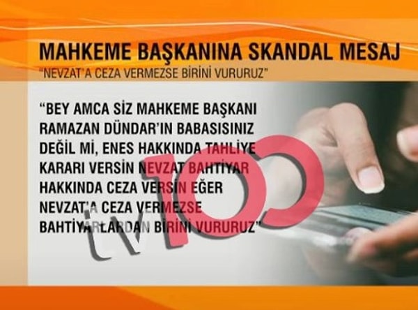 Canan Altıntaş davanın duruşması görülürken Mahkeme Başkanının annesine mesaj atıldığını ifade etti. Altıntaş şu ifadeleri kullandı: