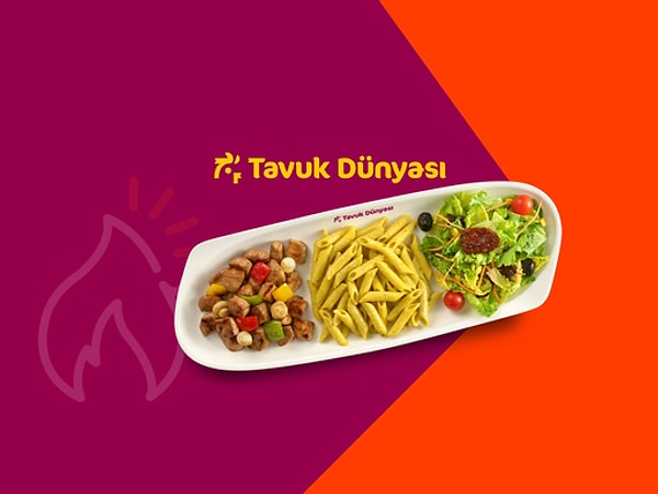 Restoran zinciri Tavuk Dünyası'nın pul biberinde domates çıktı.