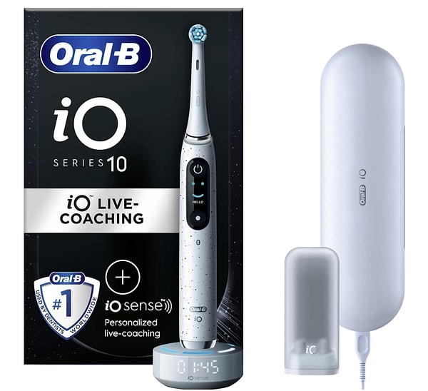 Oral-B Io 10 Şarjlı Diş Fırçası - Stardust Beyaz