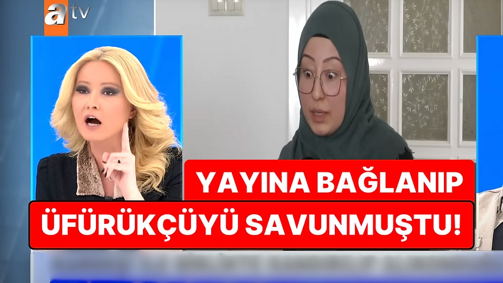 Üfürükçüyü Savunmak için Yayına Bağlanıp Müge Anlı'ya Çıkışan Kadın Özür Diledi!