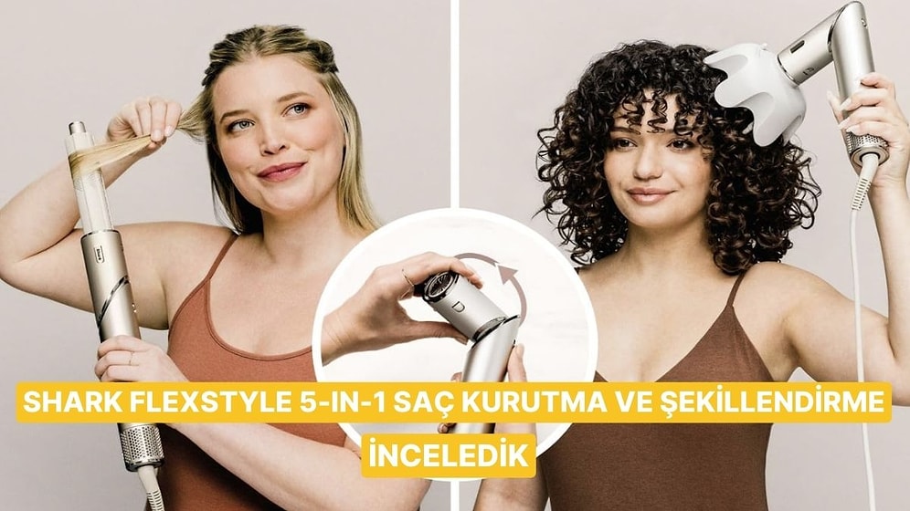 A101'e Gelse Diye Beklediğimiz  Shark FlexStyle 5-in-1 Saç Kurutma ve Şekillendirme Sistemi Alınır mı?