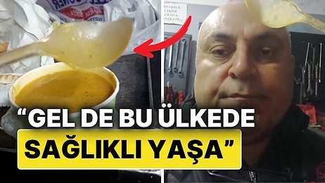 Çorba İçerken Plastik Kaşığın Erimesine İsyan Eden Vatandaş: "Gel de Bu Ülkede Sağlıklı Yaşa"