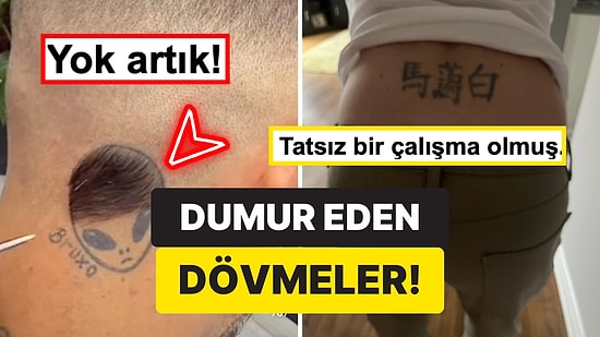 Yaptırdıkları "Sanatsal" Dövmelerle Görenlere Hayatı Sorgulatan Acayip Kişiler