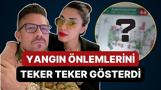 Zuhal Topal'ın Eşi Korhan Saygıner Fransa'da Kaldığı Otelin Olası Yangın Durumuna Karşı Önemlerini Paylaştı