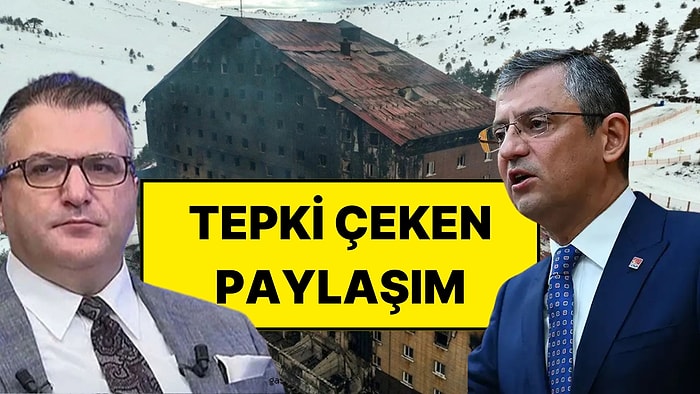 Gazeteci Cem Küçük'ten Tepki Çeken Sahte Rapor Paylaşımı