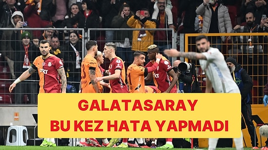 Lider Galatasaray'dan Konyaspor Karşısında Tek Gollü Galibiyet Geldi