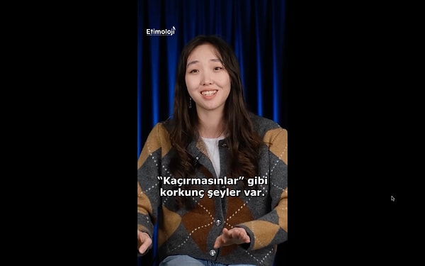 'Etimoloji' isimli Youtube kanalına konuk olan Kazakistanlı bir kadın, ülkesindeki en sevmediği geleneği anlattı.