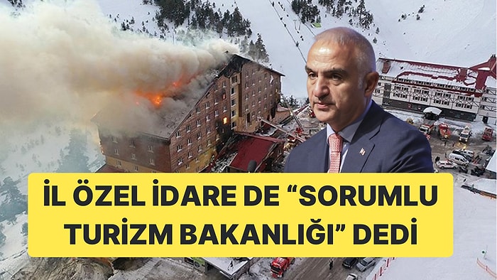 Bakan Mustafa Nuri Ersoy, İl Özel İdare'yi İşaret Etmişti, İl Özel İdare de Bakanlığı İşaret Etti