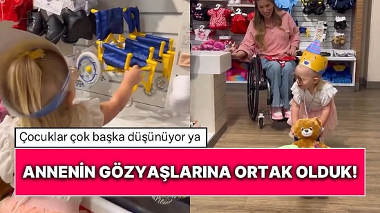 Oyuncak Tasarlarken Tekerli Sandalye de Alan Kız Annesini Duygulandırdı