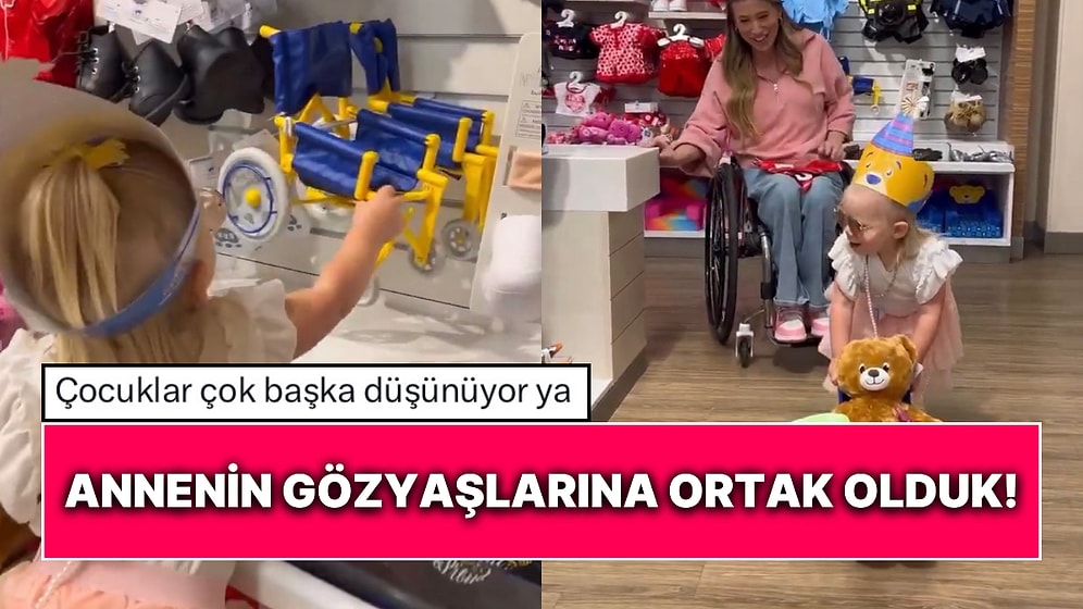 Oyuncak Tasarlarken Tekerli Sandalye de Alan Kız Annesini Duygulandırdı