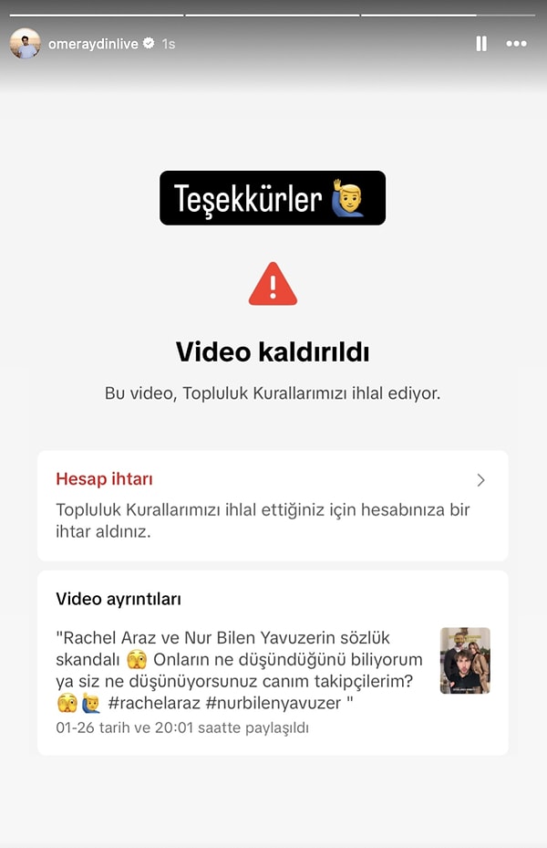 Nur Bilen Yavuzer ve Rachel Araz'ın eşleri Sami Kiresepi ile Reha Yavuzer'in yıllardır beraber olduğunu ve bir aşk yaşadığını iddia etti. Rachel Araz'ın malikanesinde doğan üçüncü çocuğun da iddiaları yalanlamak için dünyaya geldiğini söyleyerek, Reha Yavuzer'in daha önce de bu tarz iddialarla konuşulduğunu belirtti.