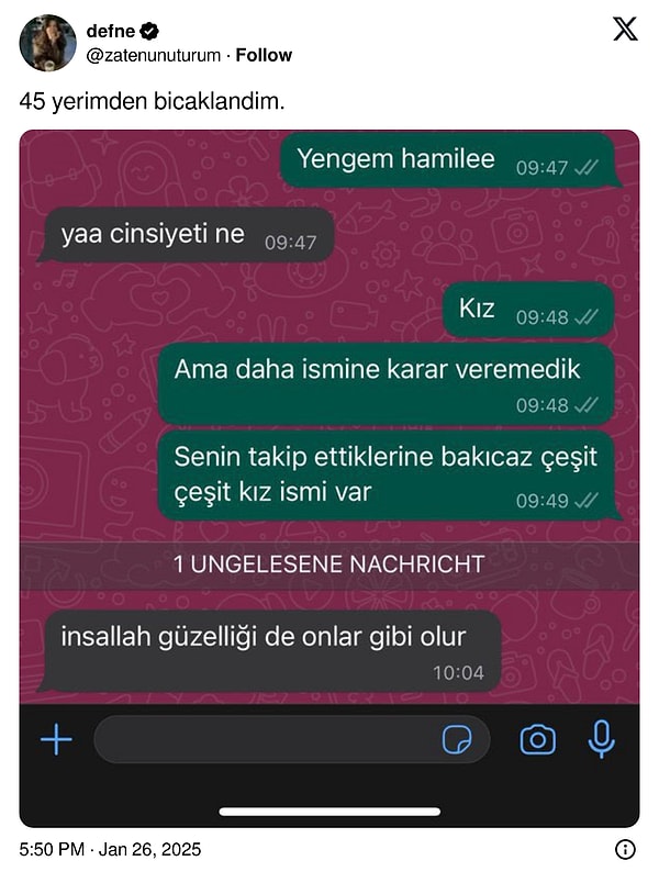 Söylenecek laf mı şu?