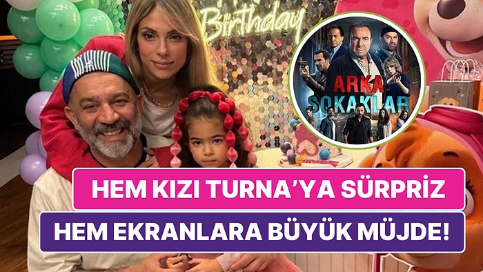 Kızına Doğum Günü Partisi Yapan Şevket Çoruh Arka Sokaklar'ın 700. Bölüme Dair de O Bombayı Açıkladı!