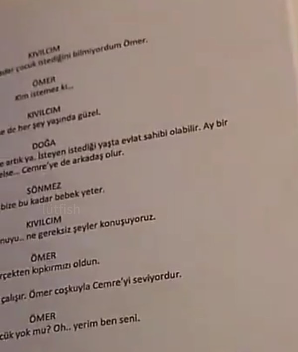 Ömer'in bebeği istediği görünürken, Sönmez'in "Bize bu kadar bebek yeter" dediği görüldü.