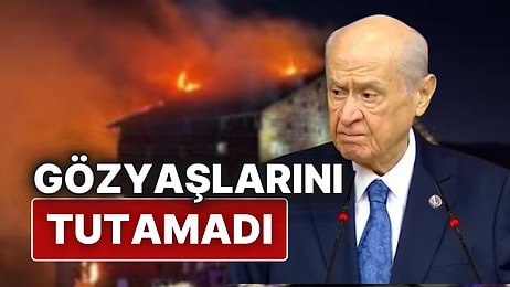 Devlet Bahçeli, Kartalkaya Yangınında Hayatını Kaybeden 36 Çocuğun İsmini Sayarken Gözyaşlarını Tutamadı