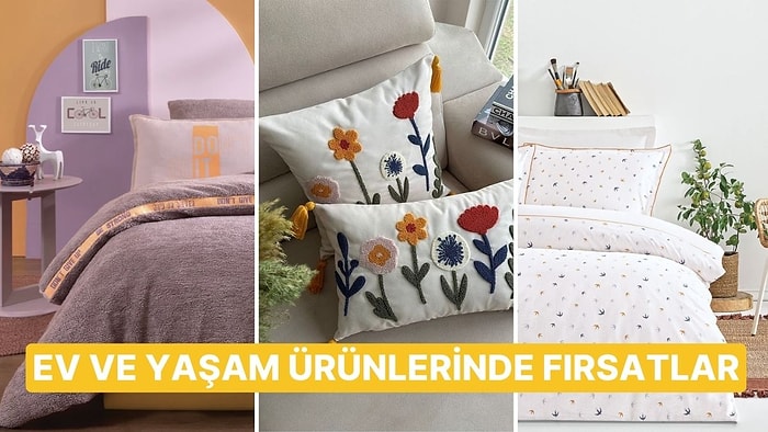 Nevresim Takımından Hurç Setine Son 30 Günün En Düşük Fiyatlı Ev Yaşam Ürünleri