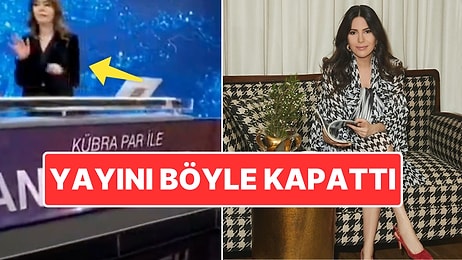 Yayını Böyle Bitirdi: Kübra Par’dan Çok Konuşulacak Hareket