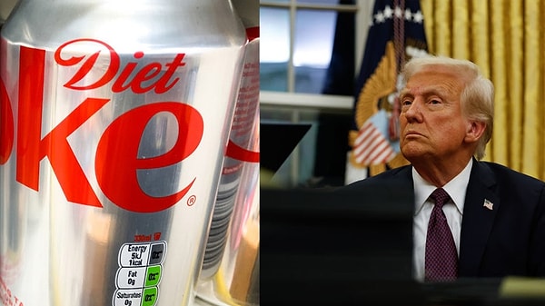 As Trump himself once said, “If I gave up Coke, I’d live 200 more years.” He even has custom-designed Coke cans just for him!