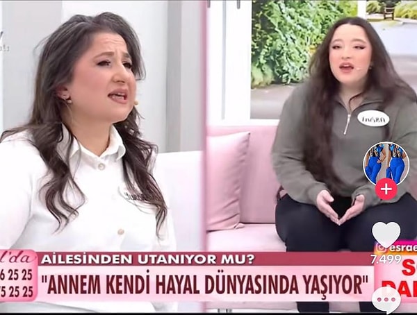 Dünkü yayında ise Tuğba annesinin ısrarları nedeniyle yayına katıldı. Annesinin tek isteği evine dönmesiydi ancak Tuğba kabul etmiyordu.