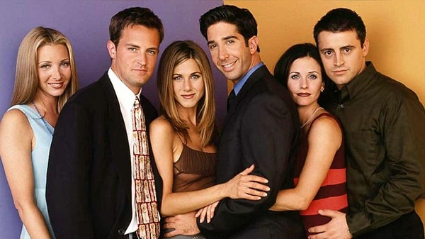 12. Friends (1994–2004) - IMDb: 8.9