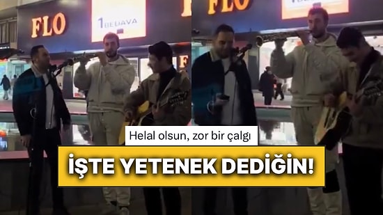 Saksafonla Ferdi Tayfur’dan “Bana Sor” Şarkısını Çalan Sokak Müzisyeni Yeteneğiyle Alkışları Topladı