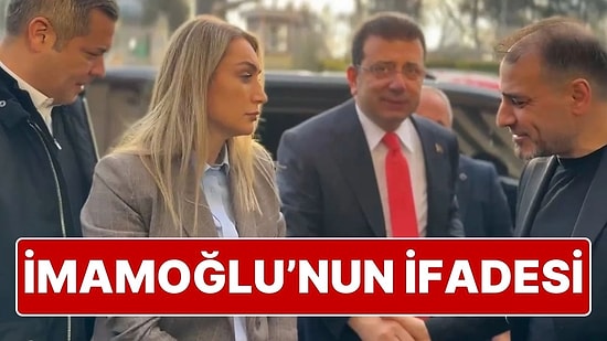 Ekrem İmamoğlu'nun Çağlayan Adliyesi'nde Verdiği İfade Ortaya Çıktı