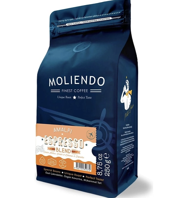 Moliendo Finest Coffee Espresso Blend Kahve