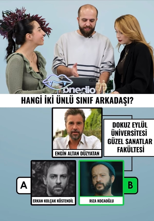 Birce Akalay, Hazal Kaya, Aslı Enver, Engin Altan Düzyatan, Rıza Kocaoğlu, Erkan Kolçak Köstendil gibi isimler yer alıyordu.