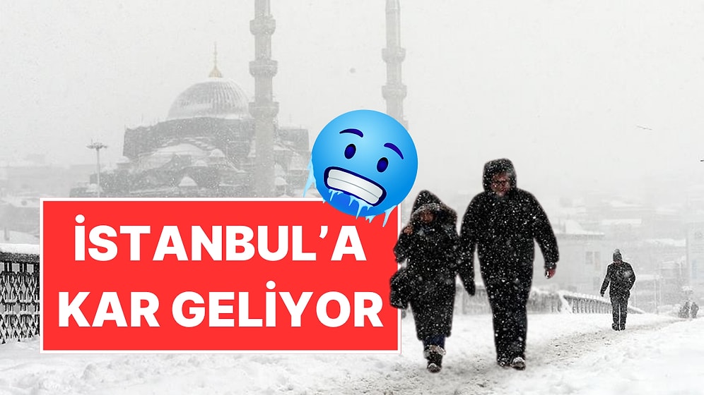 İstanbul’a Kar Geliyor! AKOM ve Valilik'ten Beklenen Tarih Açıklaması Geldi