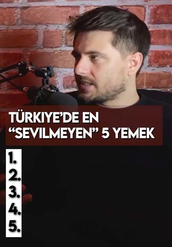 Siz listedeki yemekleri seviyor musunuz? Yorumlarda buluşalım!