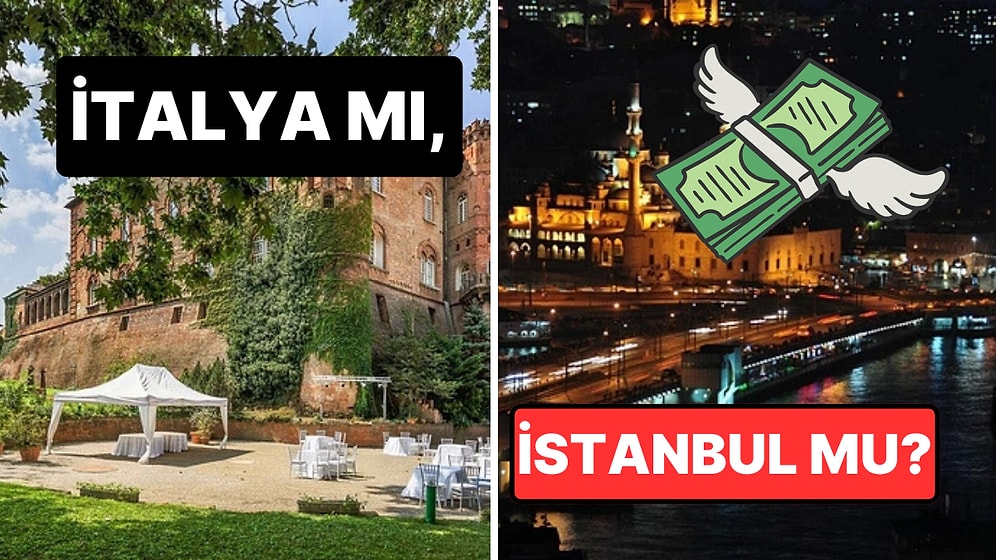 Fiyatları Neredeyse Aynı! İtalya'da Bir Şato mu, İstanbul'da Bir Rezidans mı?