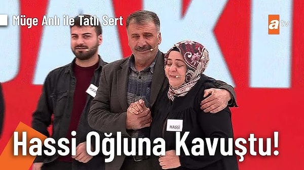 Hayat hikayesi herkesi yaralayan Hassi, yıllarca süren hasretin ardından programda oğluna kavuşmuştu. Erbay Güneş ismiyle hastaneye bırakılan bebeğin evlat edinildiği, yeni ailesi tarafından da adının Yusuf olarak değiştirildiği öğrenildi.