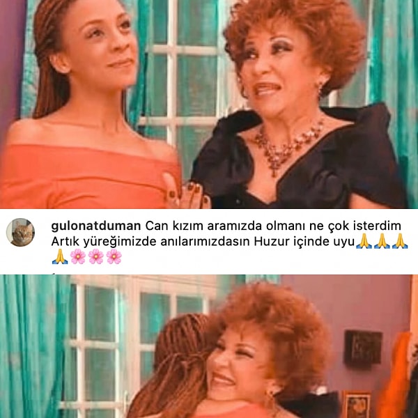 Instagram hesabından yaptığı paylaşımda, "Canım kızım aramızda olmanı ne çok isterdim. Artık yüreğimizde anılarımızdasın. Huzur içinde uyu" cümlelerine yer verdi ❤️