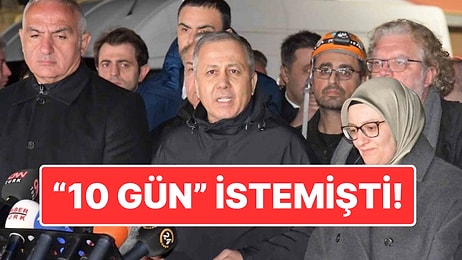 İçişleri Bakanı Ali Yerlikaya’dan "10 Gün" Eleştirilerine Yanıt: "Müfettişlerimiz Raporlarını Tamamladı"