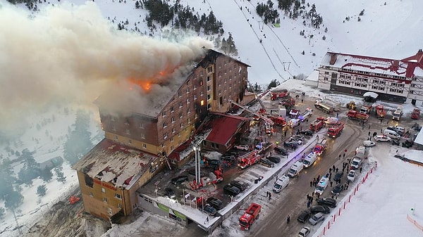 Bolu’daki Kartaltepe Kayak Merkezi’nde bulunan Grand Kartal Otel’de yaşanan yangın sebebiyle 19 kişi tutuklanmıştı.