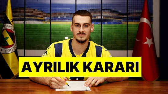 Fenerbahçe'de Yeni Transfere Yer Kalmadı: Ognjen Mimovic Kiralanabilir