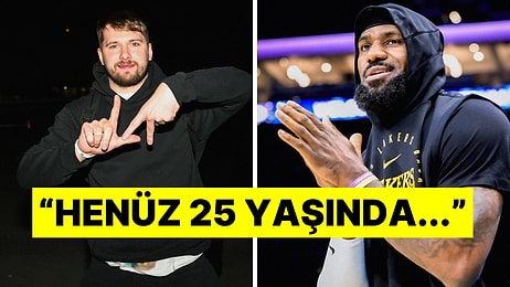 LeBron James'den Yeni Takım Arkadaşı Luka Doncic'e Övgü