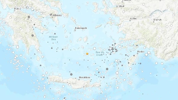 Ege Denizi'nde etkili olan 'deprem fırtınası' ülkemizde de paniğe yol açtı.