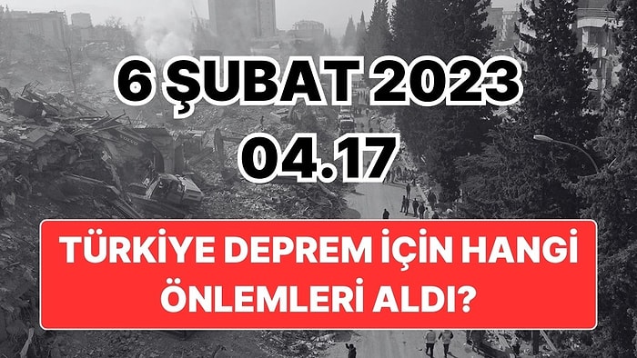 Yine Sınıfta Kaldık: Diğer Ülkeler Türkiye'ye Kıyasla Deprem İçin Hangi Önlemleri Aldı?