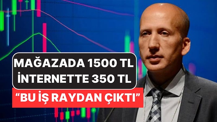 Mağazada 1500 TL İnternette 350 Lira: Ekonomist Hakan Kara “Bu İş Raydan Çıktı” Sözleriyle İsyan Etti