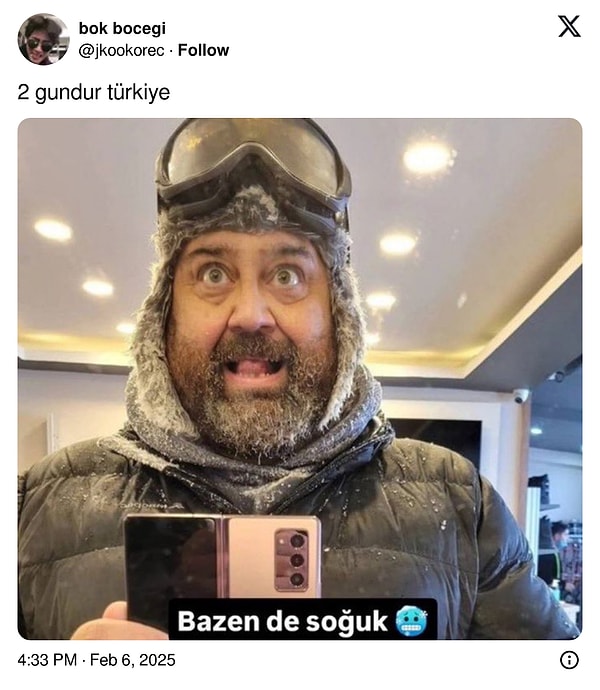 Malumunuz havalar soğudu...