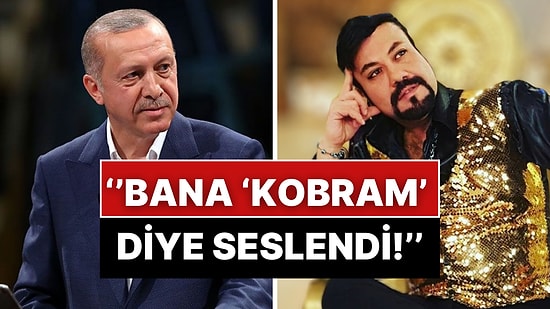 Kobra Murat Lakaplı Şarkıcı Murat Divandiler, Cumhurbaşkanı Erdoğan'ın Kendisine 'Kobram' Dediğini İddia Etti