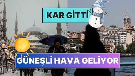 İBB’den İstanbul İçin Kar Açıklaması: Yağışlar Gidiyor Güneşli Havalar Geri Dönüyor